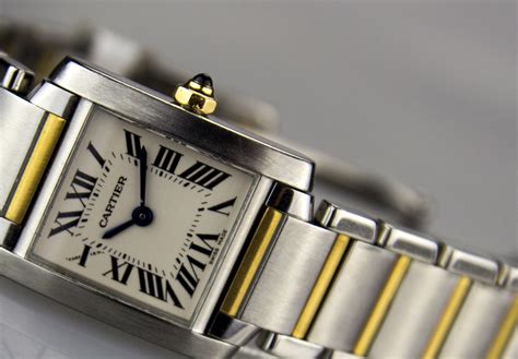 cartier montre femme tank must|montre cartier tank occasion.